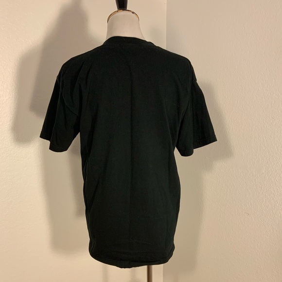 GUC Bellagio Black Cotton Tee Shirt - Size Medium - Picture 5 of 7